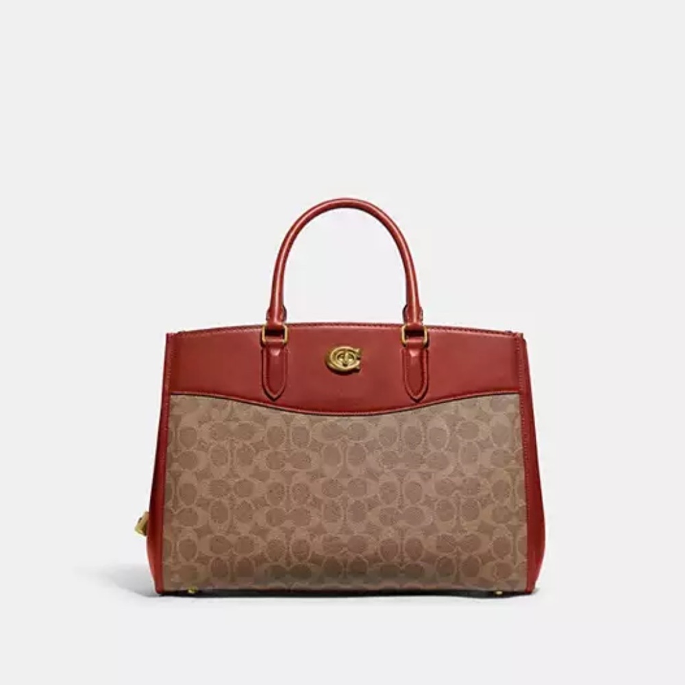 Coach Brooke Carryall Bag In Signature Canvas